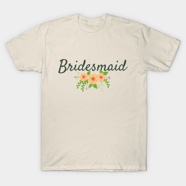 Bridesmaid T-Shirt by frtv